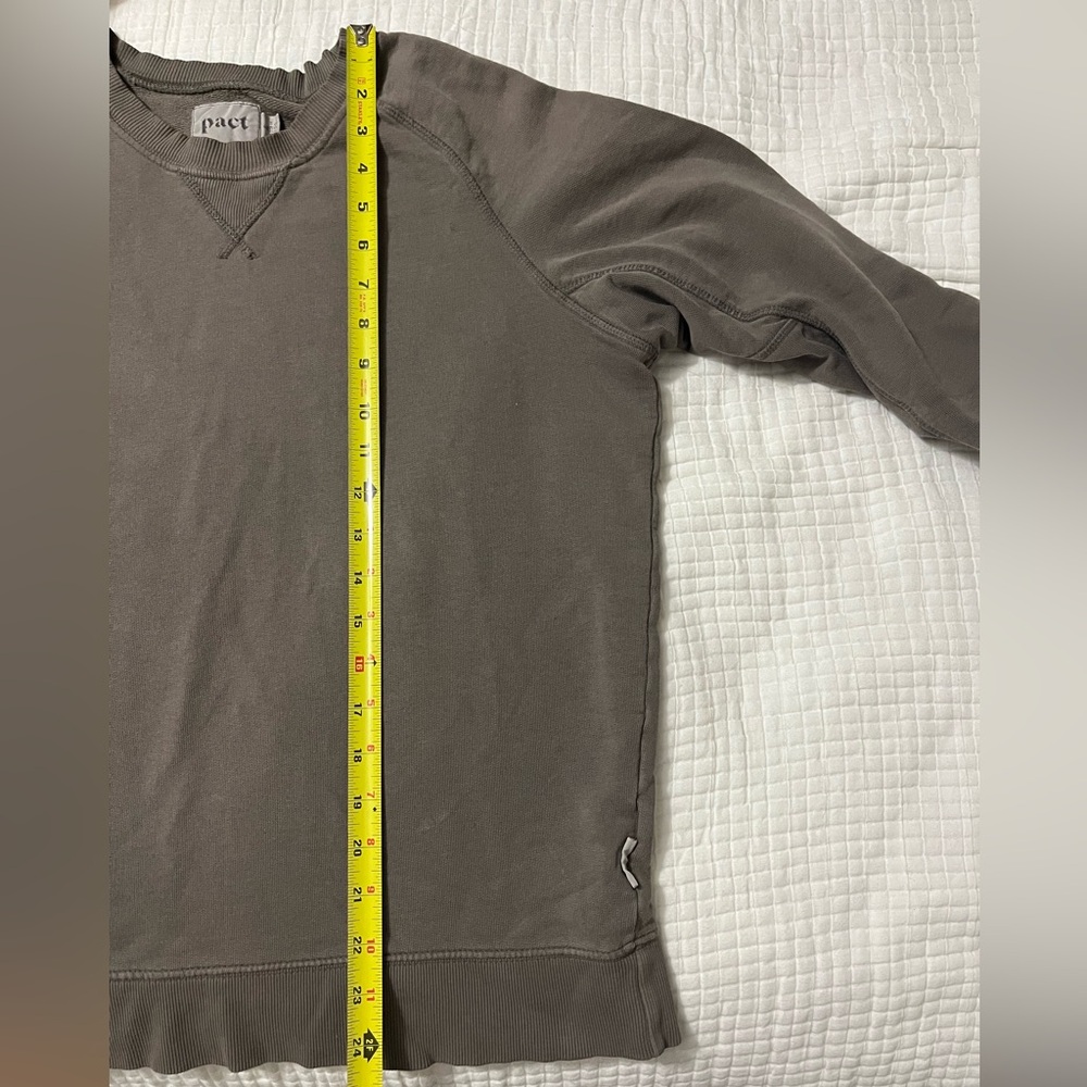 Pact Women's 100% Organic Cotton Brown Sweatshirt - Picture 8 of 8